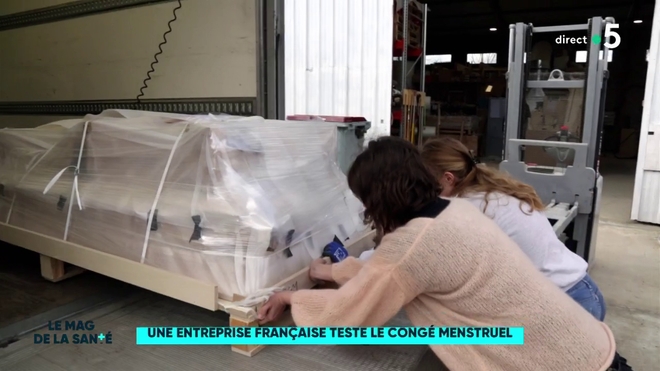 Une entreprise française teste le congé menstruel