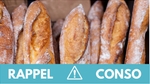 Rappel produit : baguette tradition