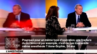 Anesthésie : choix