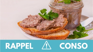 Rappel produit : plusieurs références de pâté