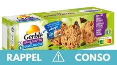 Rappel produit de cookies pépites de chocolat 