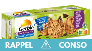 Rappel produit de cookies pépites de chocolat 