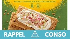 Rappel produit : Tartine croustillante