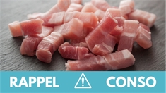 Rappel produit : Allumettes de jambon