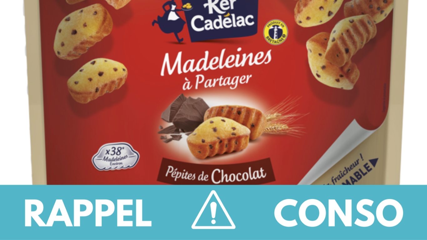 Rappel produit de cookies pépites de chocolat - AlloDocteurs