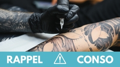 Alerte sur une forte présence de plomb dans plusieurs encres de tatouage