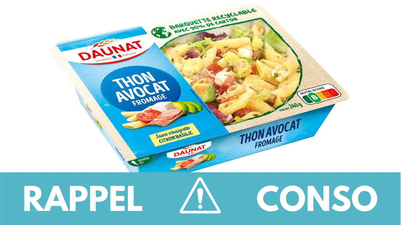 Rappel produit : Salade Daunat - AlloDocteurs