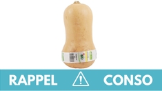 Rappel produit : courge butternut