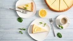 La recette simple et saine de cheesecake au céleri et aux agrumes