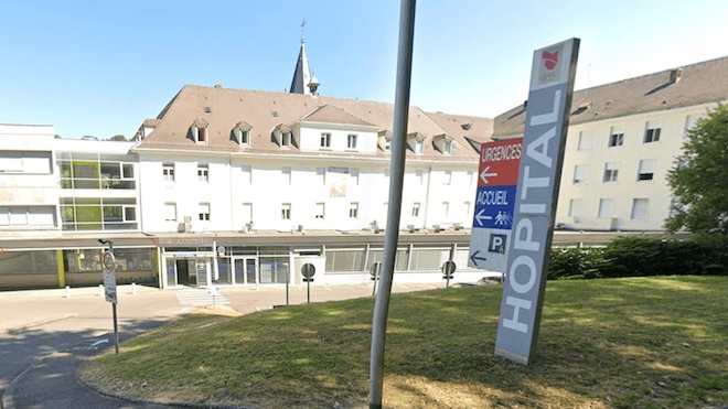 La femme travaillait à l'Hôpital d'Altkirch (Haut-Rhin)