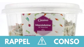 Rappel produit : Macédoine de légumes