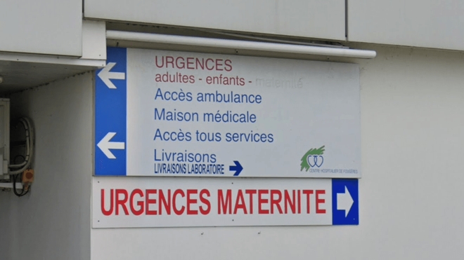 La femme est décédée avant d'avoir pu atteindre le centre hospitalier de Fougères