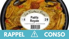 Rappel produit : Paella royale