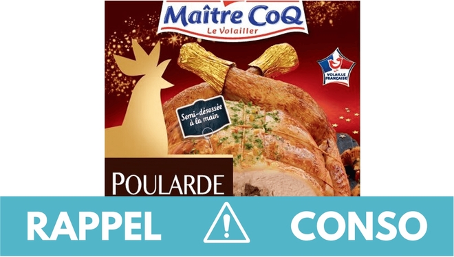 rappel conso : poularde