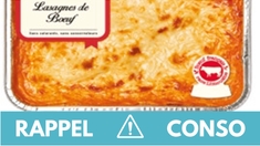 Rappel produit : Lasagnes