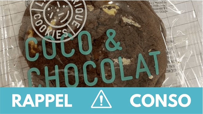 Rappel produit de cookies pépites de chocolat - AlloDocteurs