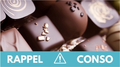Rappel produit : Chocolats pralinés noisette