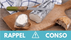 Rappel produit : Bûche de chèvre