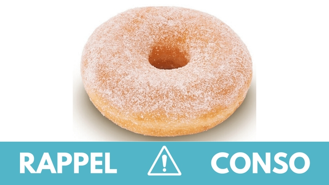 Rappel conso : donuts