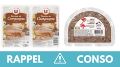 Rappel produit : pâté et terrine de campagne