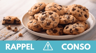 Rappel produit : plusieurs références de cookies