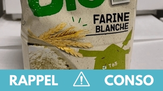 Rappel produit : Plusieurs références de farine de blé