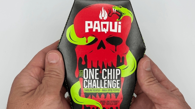 Le One Chip Challenge consiste à manger une chips sans boire d'eau