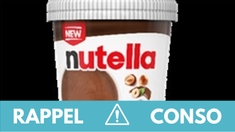 Rappel produit : Nutella