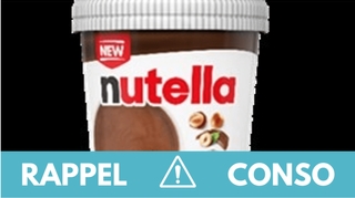 Rappel produit : Nutella