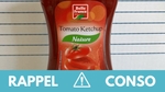Rappel produit : Ketchup