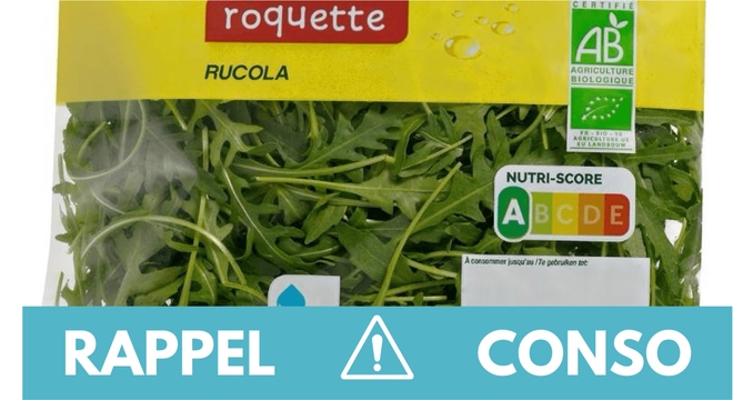 Rappel conso : roquette