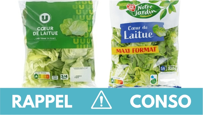 Rappel conso : salades en sachet