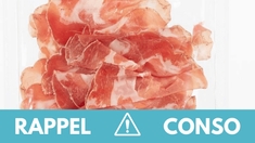 Rappel produit : Chiffonnade de coppa