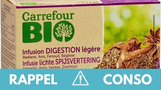 Rappel produit : cette infusion vendue chez Carrefour ne doit plus être consommée