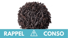 Rappel produit : Thé noir Lapsang Souchong