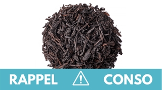 Rappel produit : Thé noir Lapsang Souchong