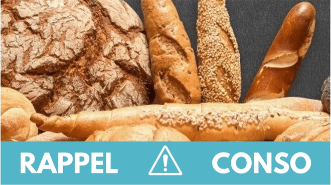 Rappel conso : pains et baguettes