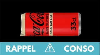 Ce Coca-Cola en canette 33cl comporte un problème technique