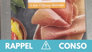 Rappel produit : Jambon Serrano vendu dans les enseignes Casino