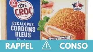 Rappel produit : ces cordons bleus ne doivent plus être consommés