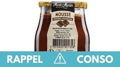 Rappel produit : ne consommez pas cette mousse au chocolat vendue dans toute la France