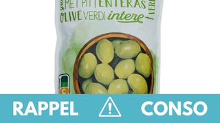 Rappel produit : ne consommez pas ces olives vertes en sachet