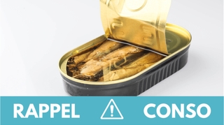 Rappel produit : ne consommez pas ces sardines à l'huile