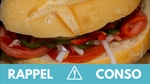 Rappel produit : ne consommez pas ces sandwichs contaminés