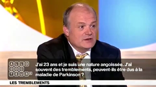 Tremblements : maladie de Parkinson