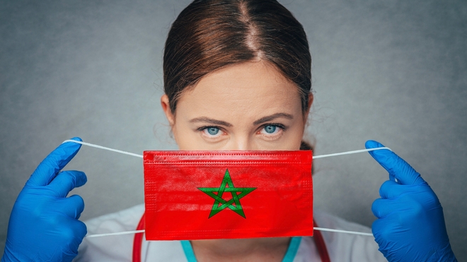 Soignante marocaine (Image d'illustration)