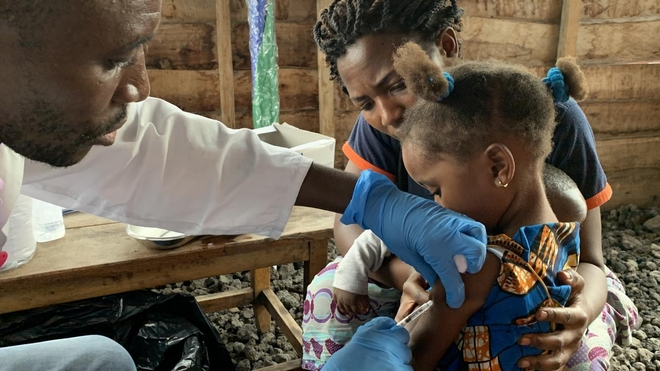 Le Cameroun s'apprête à lancer une nouvelle campagne de vaccination contre la rougeole (photo d'illustration)
