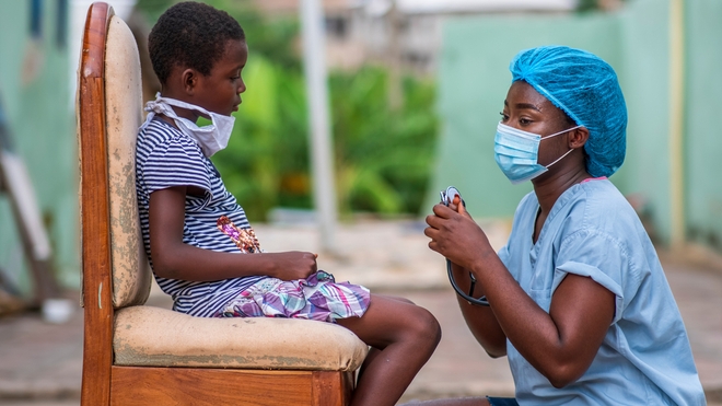 En Afrique, de nombreux enfants ne sont pas vaccinés (photo d'illustration)