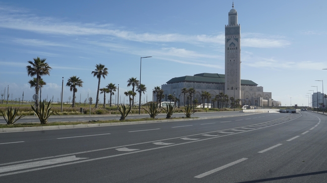 A Casablanca, la mosquée de Hassan II n'est toujours pas accessible (photo d'illustration)