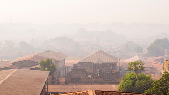 Le vent sec de l'harmattan fragilise les muqueuses (photo d'illustration)